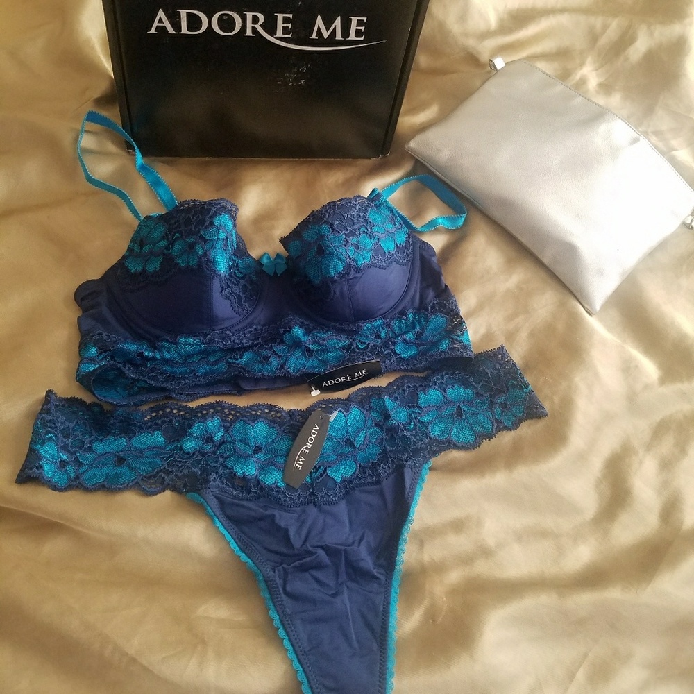 Bra and panty set Adore Me brand new with tags